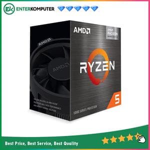 AMD Ryzen 5 5600GT 3.6Ghz Up To 4.6Ghz Cache 16MB 65W AM4 [Box] - 6 Core - 100-100001488BOX - with AMD Wraith Stealth Cooler (Garansi Lokal/AMD Indonesia) - foto 1