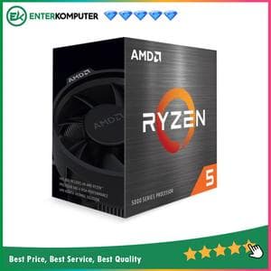 AMD Ryzen 5 5500GT 3.6Ghz Up To 4.4Ghz Cache 16MB 65W AM4 [Box] - 6 Core - 100-100001489BOX - with AMD Wraith Stealth Cooler (Garansi Lokal/AMD Indonesia) - foto 1