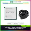 AMD Ryzen 5 5500GT 3.6Ghz Up To 4.4Ghz Cache 16MB 65W AM4 [Tray] - 6 Core - 100-100001489MPK - with AMD Wraith Stealth Cooler - foto 1