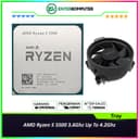AMD Ryzen 5 5500 3.6Ghz Up To 4.2Ghz Cache 16MB 65W AM4 [Tray] - 6 Core - 100-100000457MPK - with Wraith Stealth Cooler - foto 1