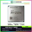 AMD Ryzen 5 3400G 3.7GHz Up To 4.2GHz Cache 4MB 65W AM4 [Tray] - 4 Core - YD3400C5M4MFH - foto 1