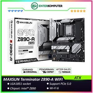 MAXSUN Terminator Z890-A WIFI (LGA1851, Z890, DDR5, USB3.2 Gen2x2 Type-C, SATA3) - foto 1