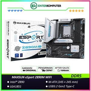 MAXSUN eSport Z890M WIFI (LGA1851, Z890, DDR5, USB3.2 Gen2 Type-C, SATA3) - foto 1
