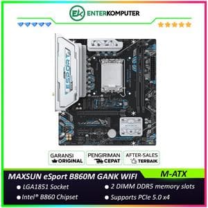 MAXSUN eSport B860M GANK WIFI (LGA1851, B860, DDR5, USB3.2, SATA3) - foto 1