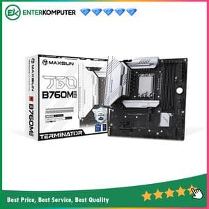 MAXSUN Terminator B760M D5 WIFI (LGA1700, B760, DDR5, USB3.2 Type-C, SATA3) - foto 1