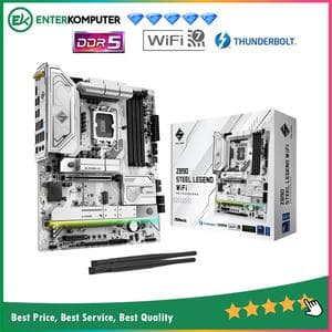 ASRock Z890 Steel Legend WIFI (LGA1851, Z890, DDR5, USB3.2 Gen2x2 Type-C, SATA3) - foto 1