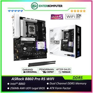 ASRock B860 Pro RS WIFI (LGA1851, B860, DDR5, USB3.2 Gen2 Type-C, SATA3) - foto 1