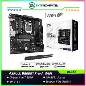 ASRock B860M Pro-A WIFI (LGA1851, B860, DDR5, USB3.2 Gen2 Type-C, SATA3) - foto 1
