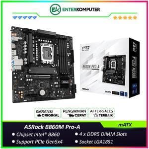ASRock B860M Pro-A (LGA1851, B860, DDR5, USB3.2 Gen2 Type-C, SATA3) - foto 1