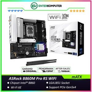 ASRock B860M Pro RS WIFI (LGA1851, B860, DDR5, USB3.2 Gen2 Type-C, SATA3) - foto 1