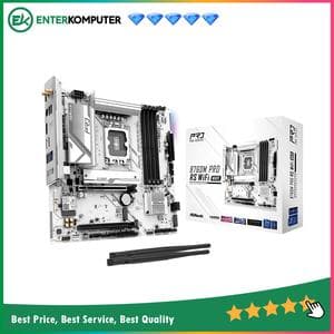 ASRock B760M Pro RS WIFI White (LGA1700, B760, DDR5, USB3.2 Type-C, SATA3) - foto 1