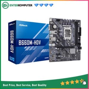 ASRock B660M-HDV (LGA1700, B660, DDR4, USB3.2, SATA3) - foto 1