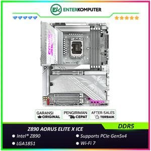 Gigabyte Z890 Aorus Elite X ICE (LGA1851, Z890, DDR5, USB3.2 Gen2x2 Type-C, SATA3) - foto 1