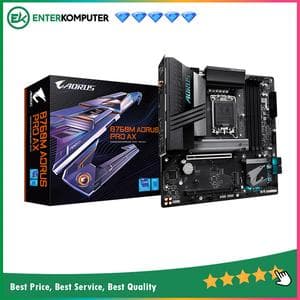 Gigabyte B760M Aorus PRO AX (LGA1700, B760, DDR5, USB3.2 Type-C, SATA3) - foto 1