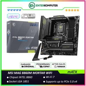 MSI MAG B860M MORTAR WIFI (LGA1851, B860, DDR5, USB3.2 Gen2 Type-C, SATA3) - foto 1