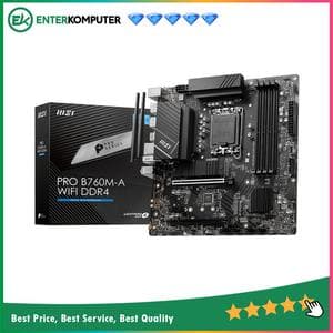 MSI PRO B760M-A WIFI DDR4 (LGA1700, B760, DDR4, USB3.2 Type-C, SATA3) - foto 1