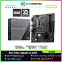 MSI PRO H610M-G WIFI (LGA1700, H610, DDR5, USB3.2, SATA3) - foto 1