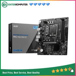 MSI PRO H610M-E (LGA1700, H610, DDR5, USB3.2, SATA3) - foto 1