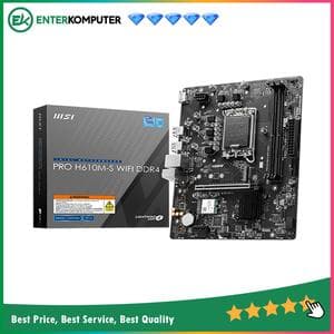 MSI PRO H610M-S WIFI DDR4 (LGA1700, H610, DDR4, USB3.2, SATA3) - foto 1