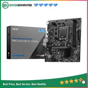 MSI PRO H610M-S DDR4 (LGA1700, H610, DDR4, USB3.2, SATA3) - foto 1
