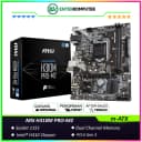MSI H310M PRO-M2 (LGA1151V2, H310, DDR4, USB3.1, SATA3) - foto 1