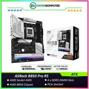 ASRock B850 Pro RS (AM5, AMD B850, DDR5, USB3.2 Type-C, SATA3) - foto 1