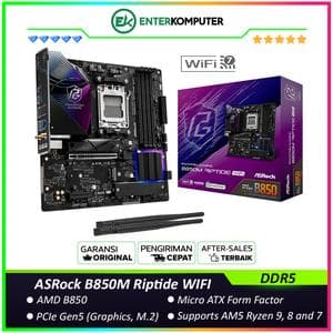 ASRock B850M Riptide WIFI (AM5, AMD B850, DDR5, USB3.2 Type-C, SATA3) - foto 1
