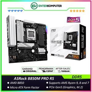 ASRock B850M PRO RS (AM5, AMD B850, DDR5, USB3.2 Type-C, SATA3) - foto 1