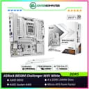 ASRock B850M Challenger WIFI White (AM5, AMD B850, DDR5, USB3.2 Type-C, SATA3) - foto 1