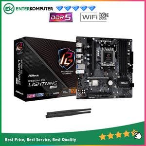 ASRock B650M PG Lightning WIFI (AM5, AMD B650, DDR5, USB3.2 Type-C, SATA3) - foto 1