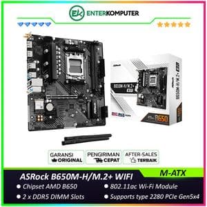 ASRock B650M-H/M.2+ WIFI (AM5, AMD B650, DDR5, USB3.2, SATA3) - foto 1