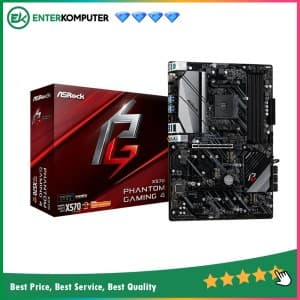ASRock X570 Phantom Gaming 4 (AM4, AMD Premium X570, DDR4, USB3.2, SATA3) - foto 1