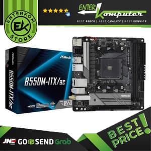 ASRock B550M ITX/AC (AM4, AMD Promontory B550, DDR4, USB3.2, SATA3) - foto 1
