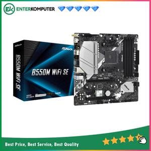 ASRock B550M WIFI SE (AM4, AMD PRO565, DDR4, USB3.2, SATA3) - foto 1