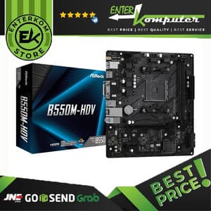 ASRock B550M-HDV (AM4, AMD Promontory B550, DDR4, USB3.2, SATA3) - foto 1