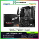 MSI PRO B650-S WIFI (AM5, AMD B650, DDR5, USB3.2 Type-C, SATA3) - foto 1