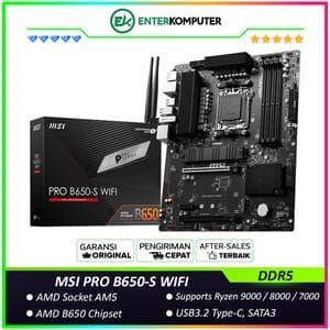 MSI PRO B650-S WIFI (AM5, AMD B650, DDR5, USB3.2 Type-C, SATA3) - foto 1