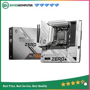 MSI B650M Project Zero (AM5, AMD B650, DDR5, USB3.2 Type-C, SATA3) - foto 1