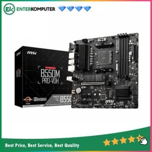 MSI B550M Pro-VDH (AM4, AMD Promontory B550, DDR4, USB3.2, SATA3) - foto 1
