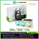 GALAX GeForce RTX 5070 12GB GDDR7 EX GAMER (1-Click OC) WHITE EDITION - ARGB LIGHTING OVERHAUL - TRIPLE FAN - Garansi 3 Thn - foto 1