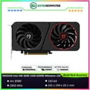 MAXSUN Intel ARC B580 12GB GDDR6 Milestone 12G (Bold Red Accents) - DUAL FAN - Garansi 3 Thn - foto 1