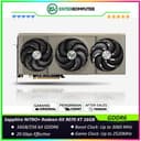 Sapphire NITRO+ Radeon RX 9070 XT 16GB GDDR6 Gaming OC - TRIPLE FAN - Garansi 2 Thn - foto 1