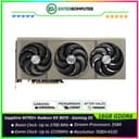 Sapphire NITRO+ Radeon RX 9070 16GB GDDR6 Gaming OC - TRIPLE FAN - Garansi 2 Thn - foto 1