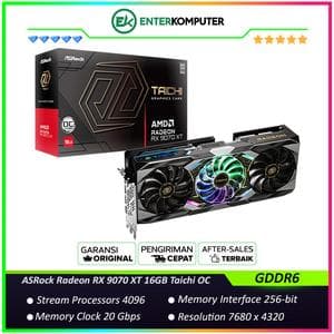 ASRock Radeon RX 9070 XT 16GB GDDR6 Taichi OC - foto 1