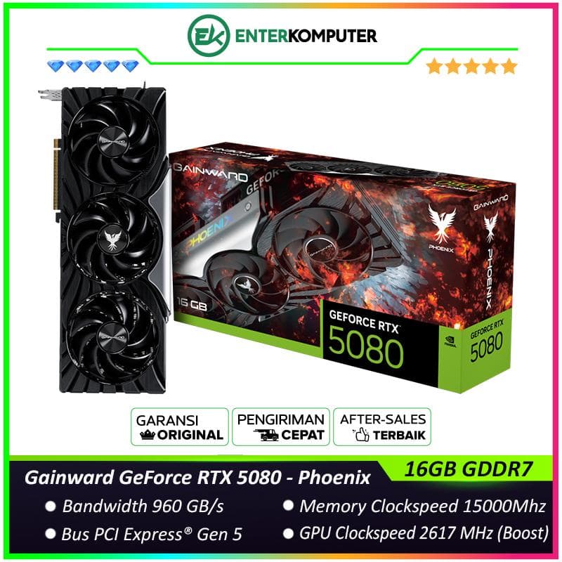 Gainward GeForce RTX 5080 16GB GDDR7 - Phoenix - foto 1