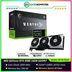 MSI GeForce RTX 5080 16GB GDDR7 - Ventus 3X OC PLUS - foto 1