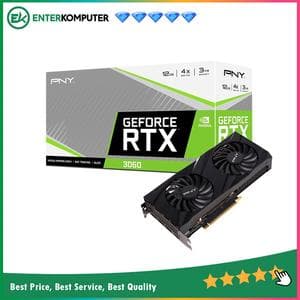 PNY GeForce RTX 3060 12GB DDR6 VERTO Dual Fan LHR - foto 1