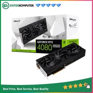 PNY GeForce RTX 4080 SUPER 16GB GDDR6X VERTO OC Triple Fan - foto 1