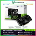 PNY GeForce RTX 5050 8GB GDDR6 Dual Fan - foto 1