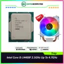 Intel Core i5-14400F 2.5GHz Up To 4.7GHz - Cache 20MB [Tray] Socket LGA 1700 - Raptor Lake Refresh Series - NEW UNIT - 1 Years Warranty (Free!!! CUBE GAMING WIND V2 - 2 Copper Heat Pipes - Mirror RGB TOP Cover - Gaming CPU Cooler Rainbow Led) - foto 1